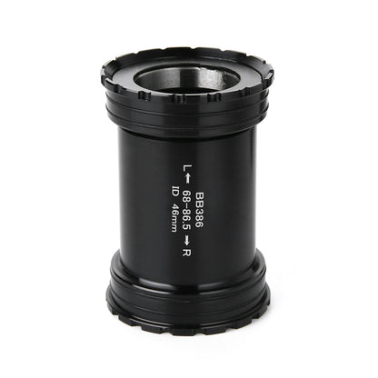 Boîtier de pédalier BB386 Press Fit style, pour boîtiers de 68 à 86,5 mm, compatible VTT SRAM / Rotor / FSA, BB386