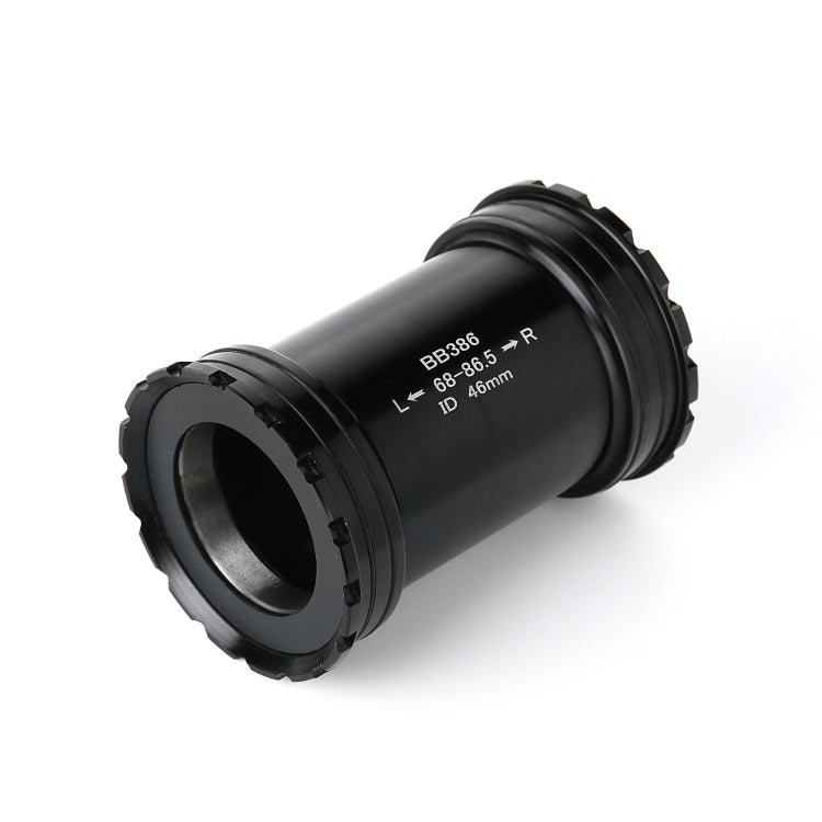Boîtier de pédalier BB386 Press Fit style, pour boîtiers de 68 à 86,5 mm, compatible VTT SRAM / Rotor / FSA, BB386