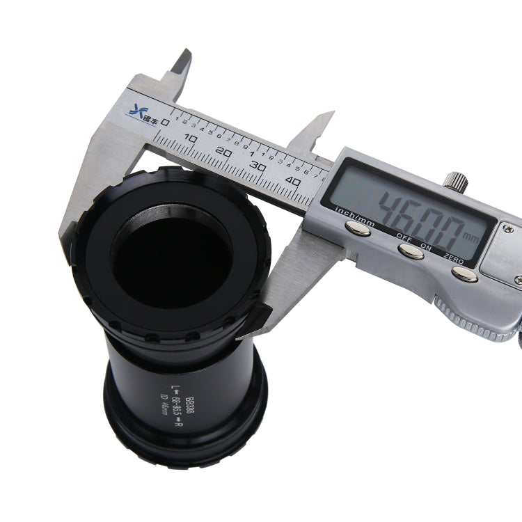 Boîtier de pédalier BB386 Press Fit style, pour boîtiers de 68 à 86,5 mm, compatible VTT SRAM / Rotor / FSA, BB386