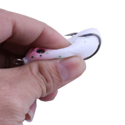 HENGJIA Appât de pêche biomimétique souris 5cm, livraison couleur aléatoire, souris