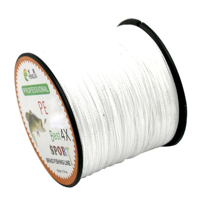 HENGJIA 8.0# 0.50mm 80LB 40.8kg Tension 500m Tresse de Pêche PE 4 Brins Extra Forte Ligne de Cerf-Volant, 8.0# 0.50mm 80LB