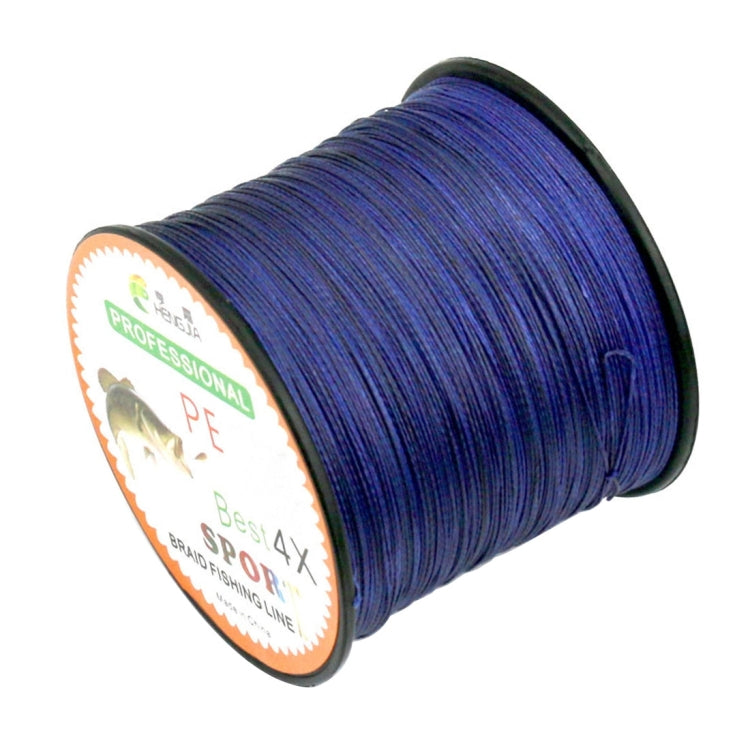 HENGJIA 6.0# 0.40mm 60LB 27.2kg Tension 500m Ligne de pêche tressée en PE à 4 brins extra forte Ligne de cerf-volant, 6.0# 0.40mm 60LB