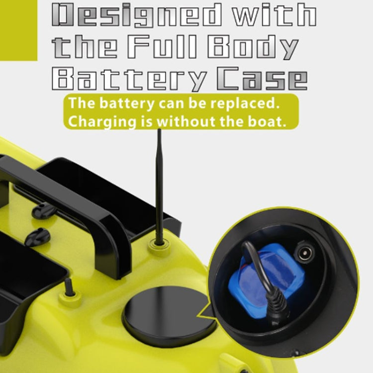 D18B GPS Outdoor-Doppelmotor-Fischköderboot mit 3 Köderbehältern, US-Stecker, D18B GPS (EU-Stecker), D18B GPS (US-Stecker)