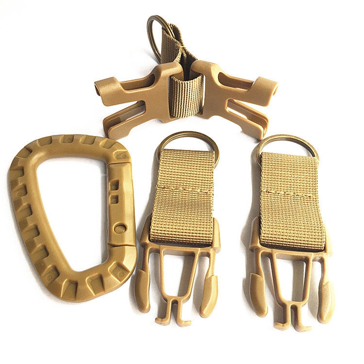 Outdoor Multifunction Combination Backpack Tricyclic Buckle, Tricyclic Buckle(Khaki), Tricyclic Buckle(Black), Tricyclic Buckle(Green)