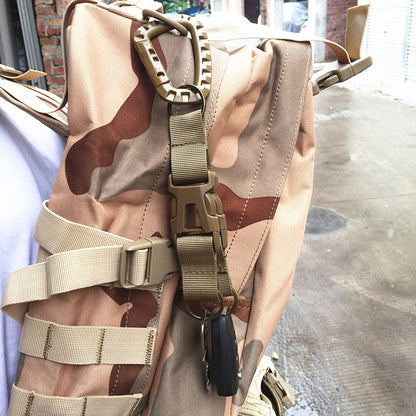 Outdoor Multifunction Combination Backpack Tricyclic Buckle, Tricyclic Buckle(Khaki), Tricyclic Buckle(Black), Tricyclic Buckle(Green)