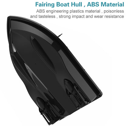 Bateau d'appât de pêche télécommandé intelligent D16, chargement 2kg, portée 500m, D16
