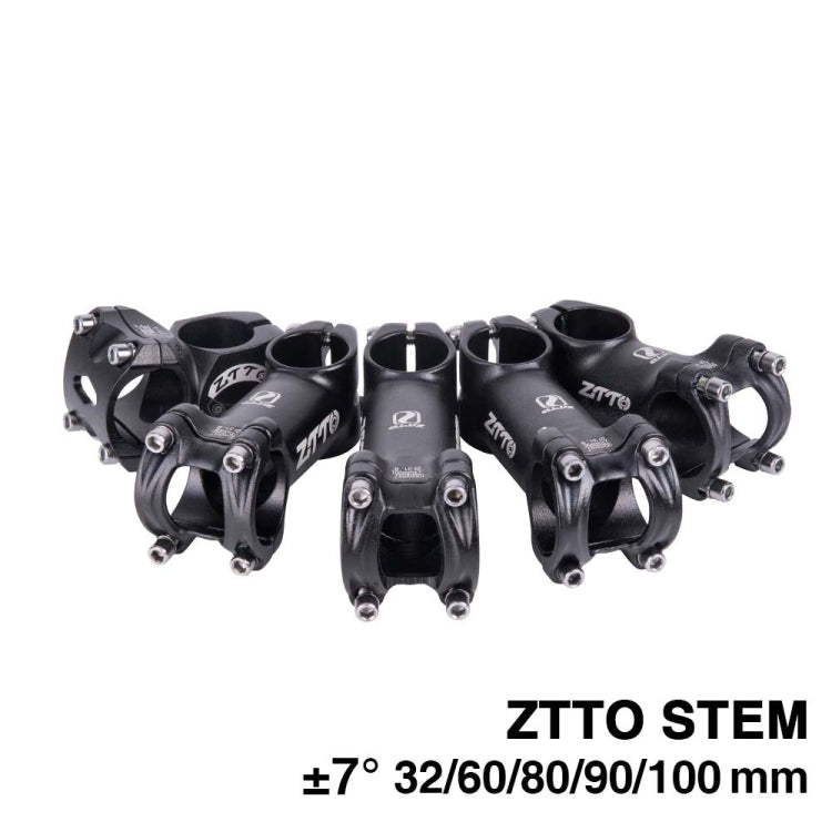 Potence de guidon de vélo ZTTO, tige légère 100 mm, 100 mm