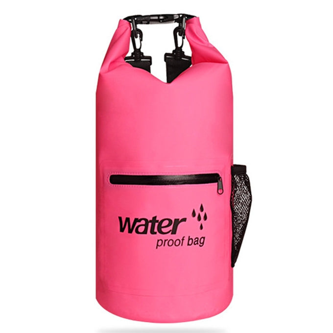 Sac étanche sec extérieur à double bandoulière, sac baril en PVC, capacité : 10L, 10L