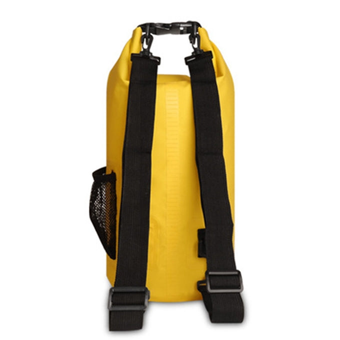 Sac étanche sec extérieur à double bandoulière, sac baril en PVC, capacité : 10L, 10L
