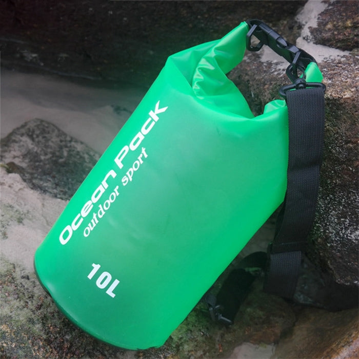 Sac à bandoulière étanche extérieur Sac sec PVC, Capacité: 10L, 10L