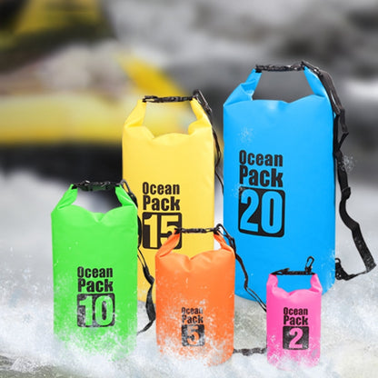 Sac étanche extérieur Sac sec en PVC, Capacité: 2L, Capacité: 2L (Vert), Capacité: 2L (Bleu ciel), Capacité: 2L (Jaune), Capacité: 2L (Noir), Capacité: 2L (Bleu foncé), Capacité: 2L (Orange), Capacité: 2L (Rose)