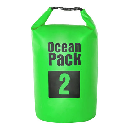 Sac étanche extérieur Sac sec en PVC, Capacité: 2L, Capacité: 2L (Vert), Capacité: 2L (Bleu ciel), Capacité: 2L (Jaune), Capacité: 2L (Noir), Capacité: 2L (Bleu foncé), Capacité: 2L (Orange), Capacité: 2L (Rose)
