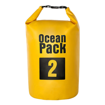 Sac étanche extérieur Sac sec en PVC, Capacité: 2L, Capacité: 2L (Vert), Capacité: 2L (Bleu ciel), Capacité: 2L (Jaune), Capacité: 2L (Noir), Capacité: 2L (Bleu foncé), Capacité: 2L (Orange), Capacité: 2L (Rose)
