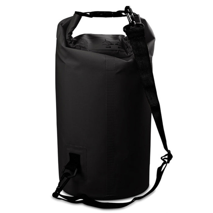 Outdoor Waterproof Single Shoulder Bag Dry Sack PVC Barrel Bag, Capacity: 3L, Capacity: 3L (Green), Capacity: 3L (Sky Blue), Capacity: 3L (Yellow), Capacity: 3L (Black), Capacity: 3L (Dark Blue), Capacity: 3L (Orange), Capacity: 3L (Pink)
