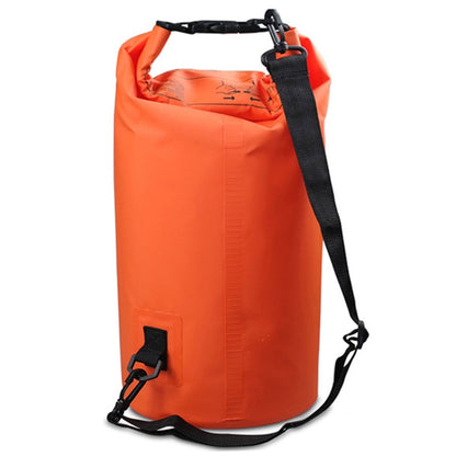 Outdoor Waterproof Single Shoulder Bag Dry Sack PVC Barrel Bag, Capacity: 3L, Capacity: 3L (Green), Capacity: 3L (Sky Blue), Capacity: 3L (Yellow), Capacity: 3L (Black), Capacity: 3L (Dark Blue), Capacity: 3L (Orange), Capacity: 3L (Pink)