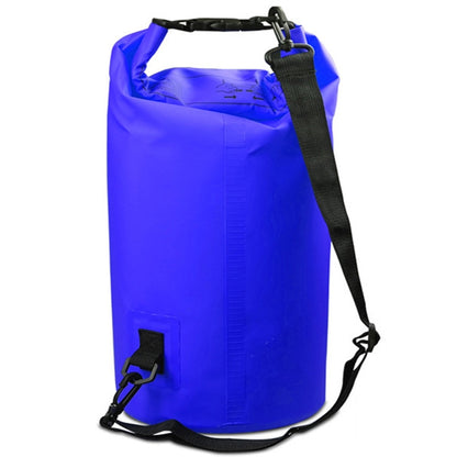 Sac étanche cylindrique en PVC pour une épaule, sac sec, capacité: 15L, capacité: 15L (rose), capacité: 15L (vert), capacité: 15L (bleu ciel), capacité: 15L (jaune), capacité: 15L (noir), capacité: 15L (bleu foncé), capacité: 15L (orange)