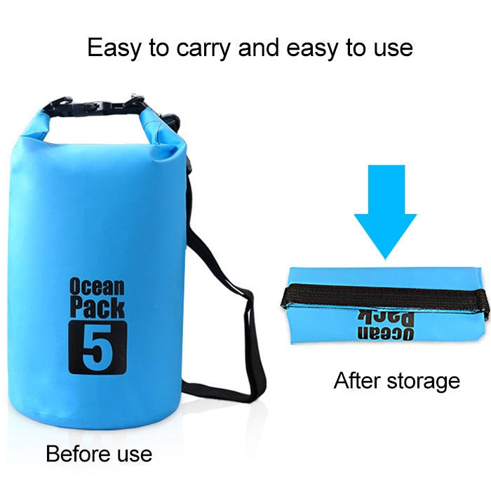 Sac étanche cylindrique en PVC pour une épaule, sac sec, capacité: 15L, capacité: 15L (rose), capacité: 15L (vert), capacité: 15L (bleu ciel), capacité: 15L (jaune), capacité: 15L (noir), capacité: 15L (bleu foncé), capacité: 15L (orange)