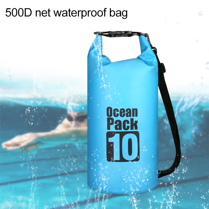 Sac étanche cylindrique en PVC pour une épaule, sac sec, capacité: 15L, capacité: 15L (rose), capacité: 15L (vert), capacité: 15L (bleu ciel), capacité: 15L (jaune), capacité: 15L (noir), capacité: 15L (bleu foncé), capacité: 15L (orange)