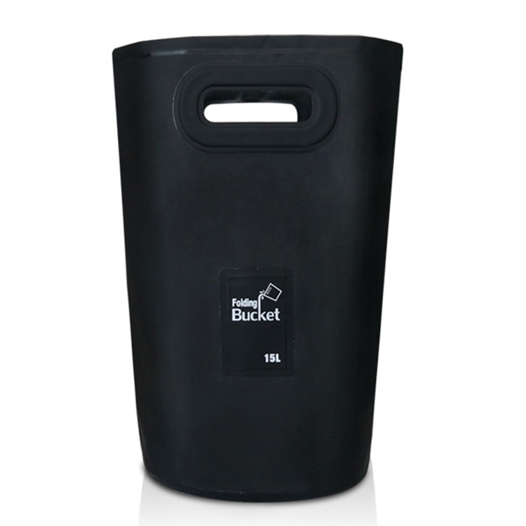 Outdoor Portable Folding Sink PVC Collapsible Bucket, Capacity: 15L, 15L Sky Blue, 15L Yellow, 15L Black, 15L Dark Blue, 15L Orange, 15L Green, 15L Rose Red