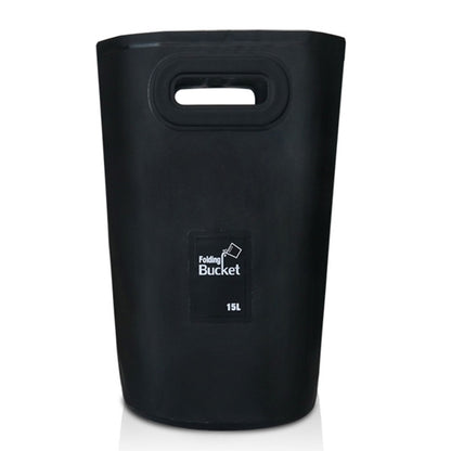 Outdoor Portable Folding Sink PVC Collapsible Bucket, Capacity: 15L, 15L Sky Blue, 15L Yellow, 15L Black, 15L Dark Blue, 15L Orange, 15L Green, 15L Rose Red
