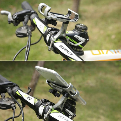 Universal nicht drehbarer Aluminiumlegierungs-Befestigungsrahmen Motorrad-Fahrrad-Handyhalterung