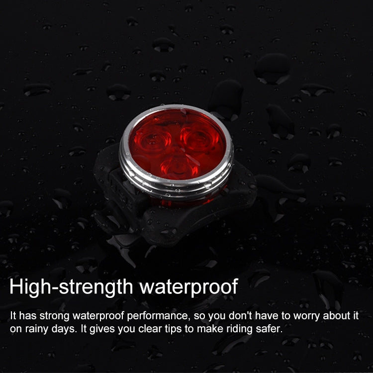 COB Lamp Bead 160LM USB Charging Four-speed Waterproof Bicycle Headlight / Taillight,  Red + White Light Dimming 650MA, Red + White Light Dimming