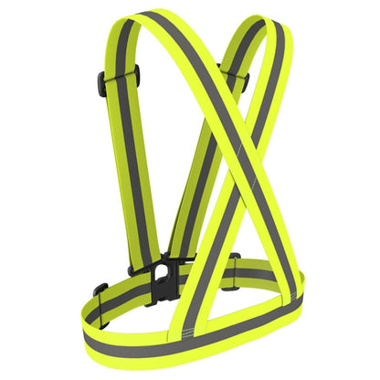 Night Riding Running Reflective Safety Vest (Neon Green), Night Riding Vest