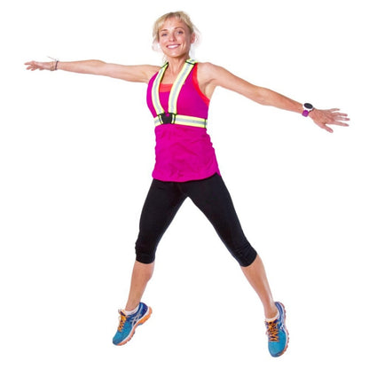 Night Riding Running Reflective Safety Vest (Neon Green), Night Riding Vest