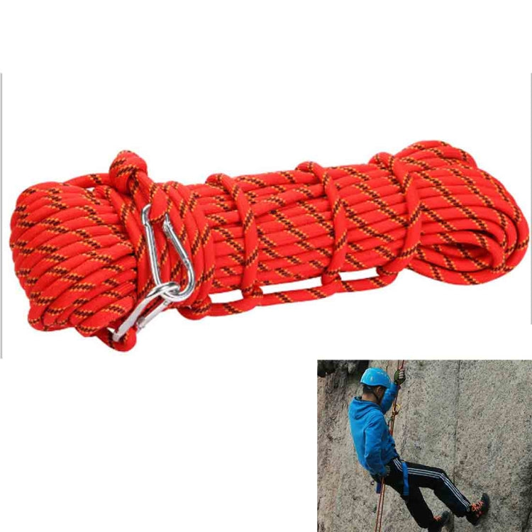 Corde auxiliaire d'escalade Corde statique Corde de sécurité pour sauvetage, Longueur : 10m Diamètre : 10mm, Longueur : 10m Diamètre : 10mm