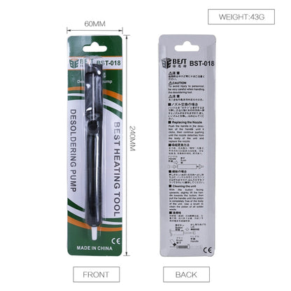 BEST-018 Professional Solder Sucking Desoldering Pump Tool, BEST-018