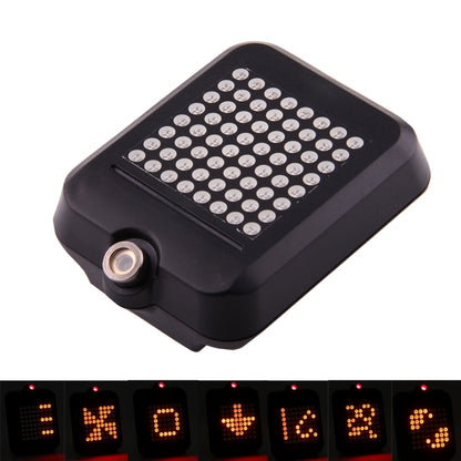 Fahrrad intelligentes drahtloses Kontroll-USB wiederaufladbares Blinkerlicht Fahrrad-Rücklicht mit Laser & Halterungsgurt, AQY-0100