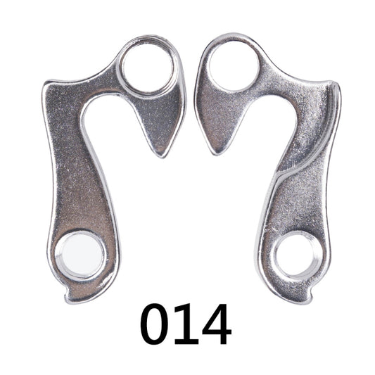 قطعتان من خطاف ذيل ناقل الحركة الخلفي المصنوع من سبيكة معدنية لدراجة الطرق الجبلية ZTTO 014، 014