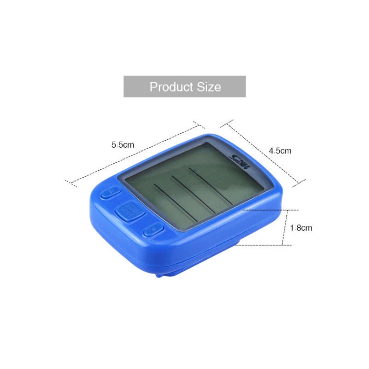 SUNDING 563C Bike Bicycle Waterproof Wireless LCD Screen Luminous Mileage Speedometer Odometer, Chinese Version, 563C, Chinese Version