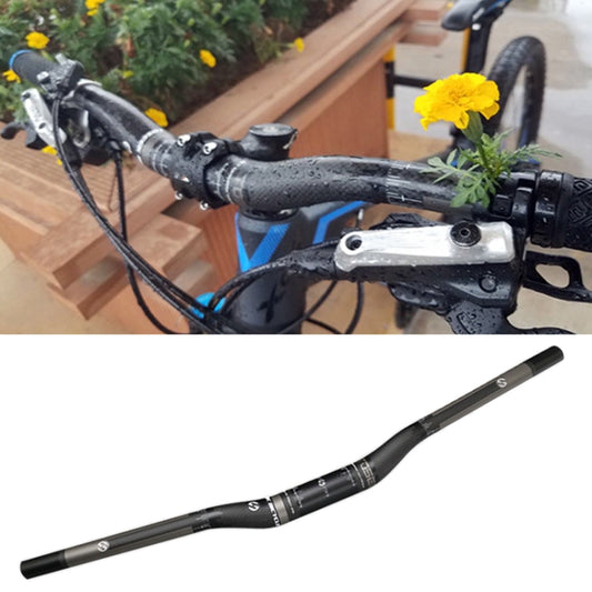 Cintre courbé TOSEEK pour vélo de route, entièrement en fibre de carbone, taille : 620 mm (mat), 620 mm