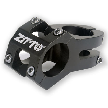 Potence de VTT ZTTO, compatible avec un guidon de 31,8 mm, noire
