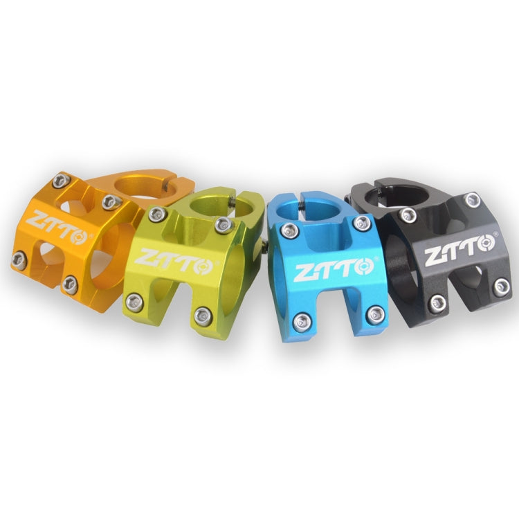 Potence de VTT ZTTO, compatible avec un guidon de 31,8 mm, noire