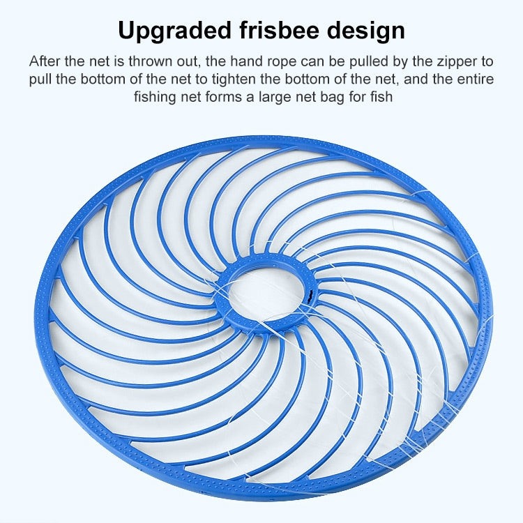 300 Flying Disc Monofilament Fishing Net, Height: 1.5m, 300 Flying Disc Monofilament