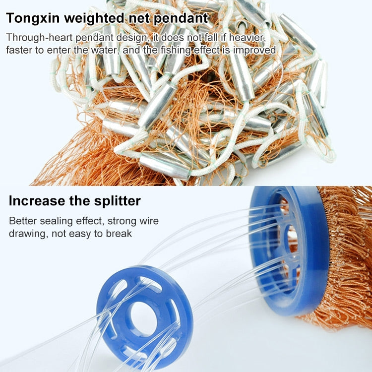 360 Help Throw Monofilament Fishing Net, Height: 1.8m, 360 Help Throw Monofilament