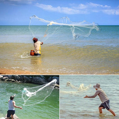 360 Help Throw Monofilament Fishing Net, Height: 1.8m, 360 Help Throw Monofilament