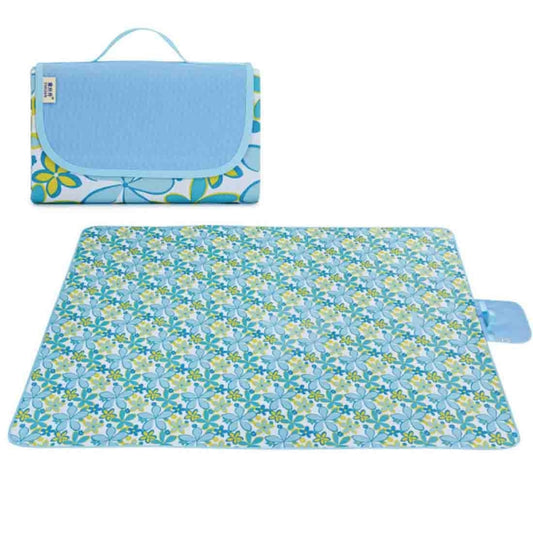 Portable Outdoor Widen Camping Mat Waterproof Oxford Cloth Foldable Lawn Moisture-proof Mat, Size: 145*180cm, Random Color and Style Delivery, Size: 145x180cm