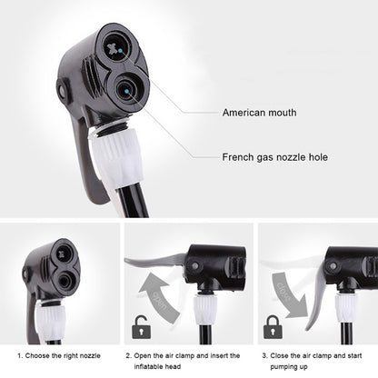 HONOR Bicycle Inflatable Cylinder Air Pump Nozzle Clip, Pump Nozzle Clip