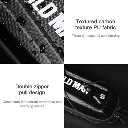 WILD MAN E5 Waterproof Front Bag MTB Large Capacity Bicycle Tube Bag Riding Accessories, E5