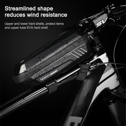 WILD MAN E5 Waterproof Front Bag MTB Large Capacity Bicycle Tube Bag Riding Accessories, E5