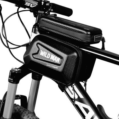 WILD MAN E6S Waterproof Front Bag Touch Screen MTB Bag Large Capacity Bicycle Tube Bag Riding Accessories, E6S
