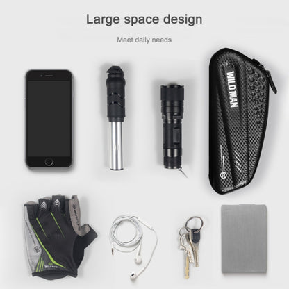 WILD MAN EX Waterproof Front Bag MTB Mobile Phone Sets Bicycle Tube Bag Riding Accessories, EX