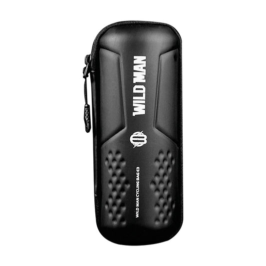 WILD MAN E3 Sacoche de Selle Étanche VTT pour Outils de Réparation et Chambre à Air, Accessoires de Cyclisme E3 (Noir)