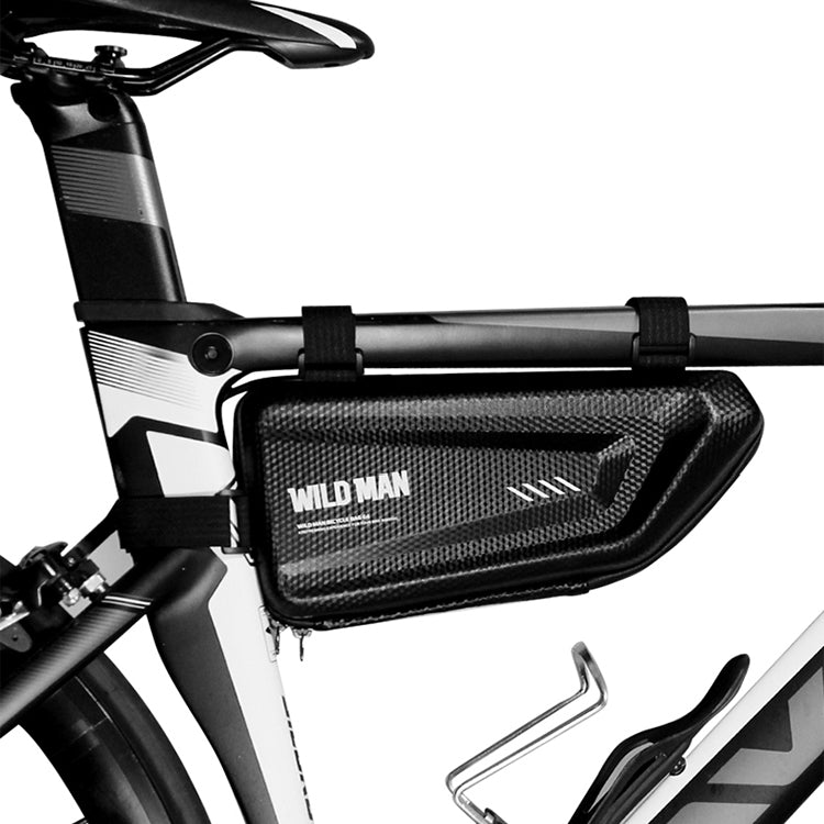 WILD MAN E4 Waterproof Front Bag MTB Mobile Phone Sets Bicycle Tube Bag Riding Accessories, E4