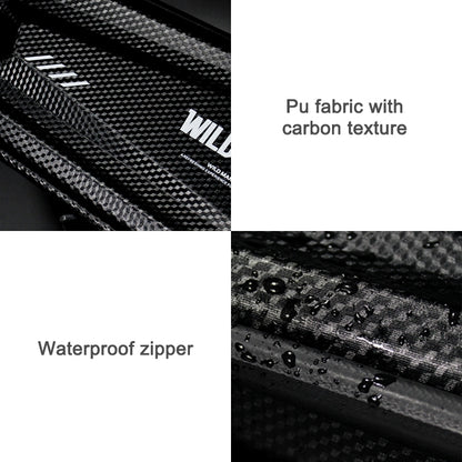 WILD MAN E4 Waterproof Front Bag MTB Mobile Phone Sets Bicycle Tube Bag Riding Accessories, E4