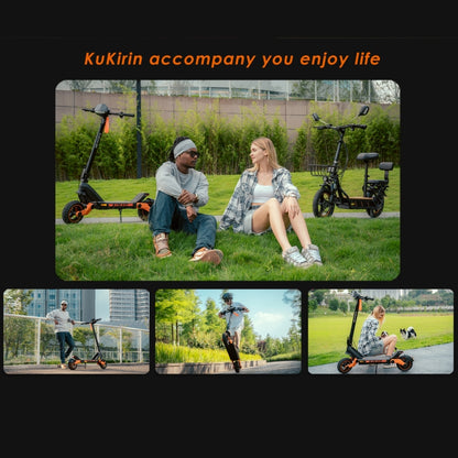 Kukirin G3 10 inch Tires 1200W 52V 18AH Three-speed Folding Electric Offroad Scooter with LED Display, G3