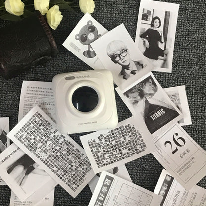 10 PCS Adhesive Thermal Label Printer Paper Sticker for PAPERANG P1/ P2 / A6 , Size: 57 x 30 mm